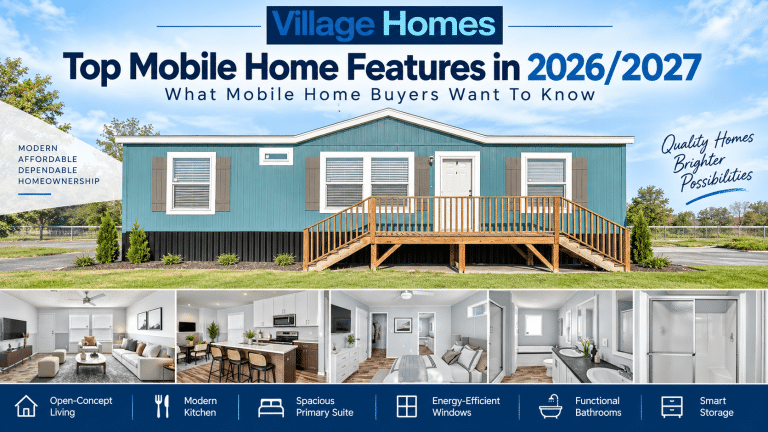Village Homes Austin Top Mobile Home Features in 20262027 What Mobile Home Buyers Want To Know